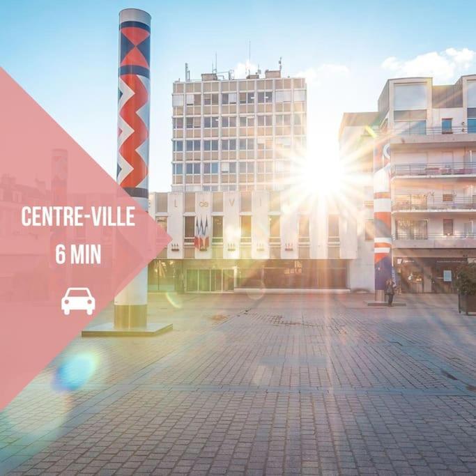 Villa Le Convivial • Stationnement Facile • Paisible Déols Exterior foto